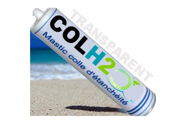 Quelle colle pour coller dans l'eau ? Utilisez Colh2o transparent.