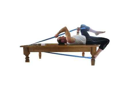 Sangle de yoga spéciale 4 mètres pour étirement et posture Mezières.