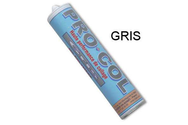 Mastic étanche Procol gris pour tout coller :