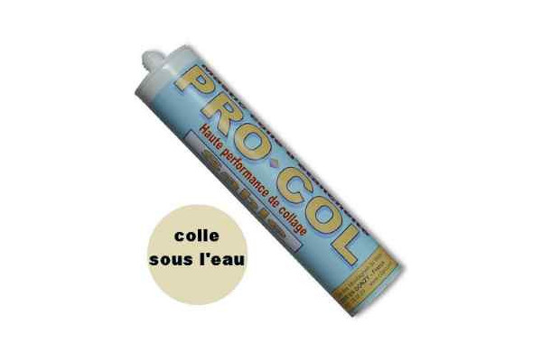 Colle pour milieu humide procol beige idéal pour joint dalles de pisci