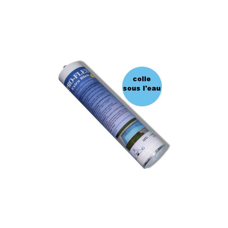 Proflex BLEU colle pour piscine et la réparation de liner.